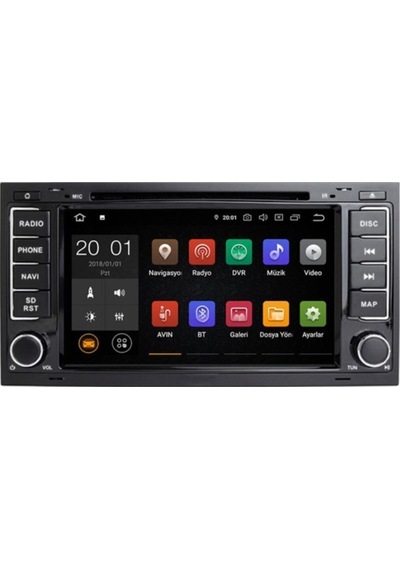 Volkswagen Touareg Navigasyon Multımedya Tv Usb Kamera