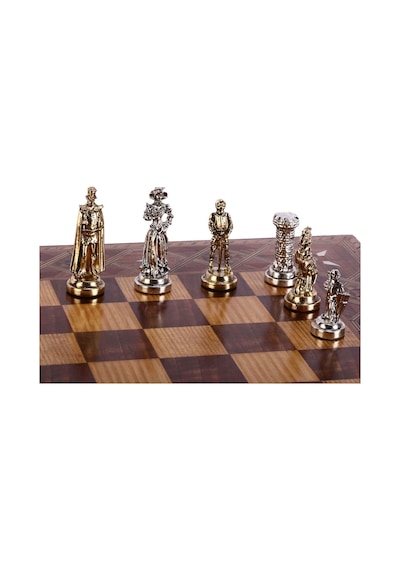 Satranç Taşı İsteyene Gifthome Orta Metal Parlak İng