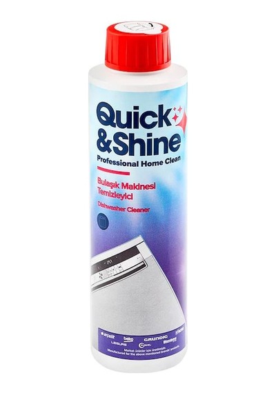 Quick&Shine Bulaşık Makinesi Temizleyici Sıvı 200 ML