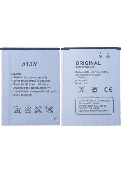 General Mobıle Gm6 3000 Mah Pıl Batarya
