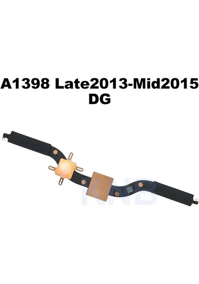 Gubisi A1398 2013-2015 Dg-Cpu Soğutma Isı Emici Macbook Uyumlu Pro A1278 A1342 A1369 A1466 A1370 A1465 A1398 A1425 A1502 A1297 Soğutucu
