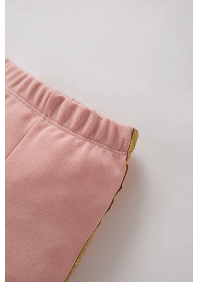 DeFacto Kız Bebek Beli Lastikli Tayt D6674A524WNPN243 Pembe