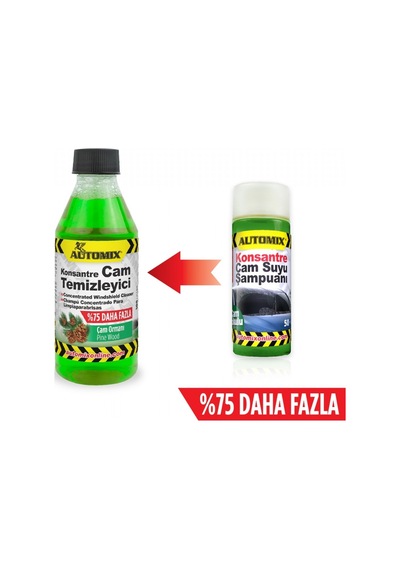 Automix Cam Temizleyici Konsantre Çam 100 Ml 44923