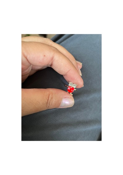 Baykuş Kız Çocuk Yüzüğü Pembe
