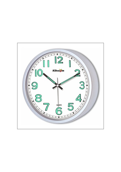 Fosforlu Mat Metalik Dekorasyona Uyumlu 22 Cm Duvar Saati Ahşap Fosforlu Mat Metalik Dekorasyona Uyumlu 22 Cm Duvar Saati Ahşap
