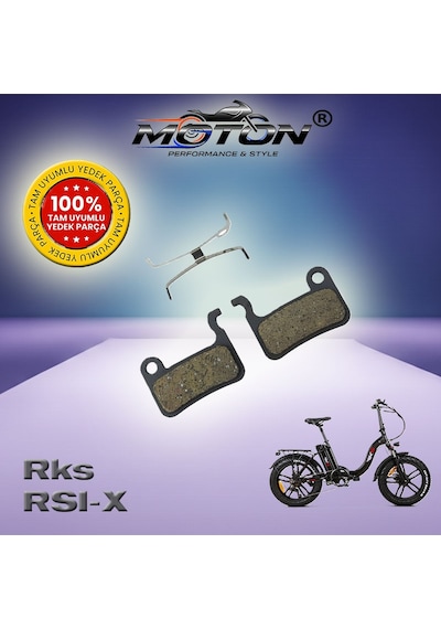 Rks Rsı-x Elektrikli Bisiklet Disk Fren Balatası Diğer