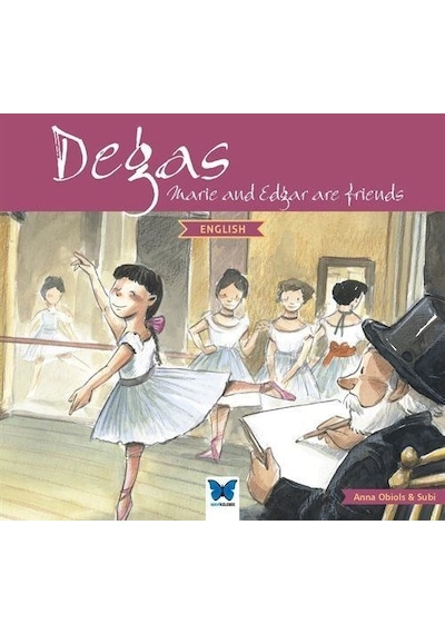 Degas - Marie and Edgar are Friends - Anna Obiols - Mavi Kelebek