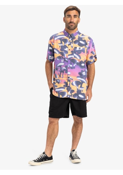 Quiksilver Safe Paradıse Ss Erkek Gömlek Eqywt04607 Php7 Çok Renkli