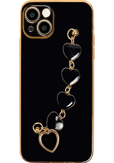 Ally Apple Uyumlu iPhone 13 Mini 5.4Inç Kilif Kalp Bileklik Tutuculu Lüx Sili 416568510