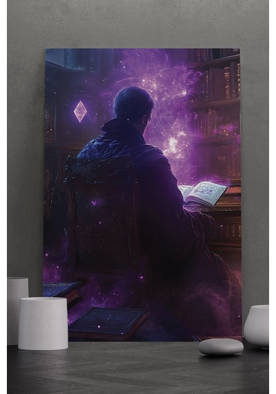 Doctor Strange Kütüphanesi Kanvas Tablo