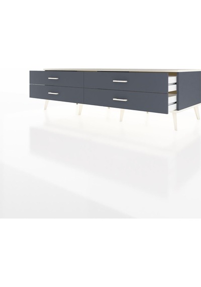 Kronos Tv Ünitesi 4 Çekmeceli 176x59x51 Antrasit-aytaşı/antrasit Aytası/antrasıt Kronos Tv Ünitesi 4 Çekmeceli 176x59x51 Antrasit-aytaşı/antrasit Aytası/antrasıt