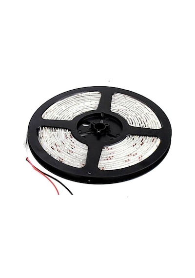 3 Çipli Beyaz Şerit 5 Mt + 12v Adaptör Tak Çalıştır Beyaz Beyaz