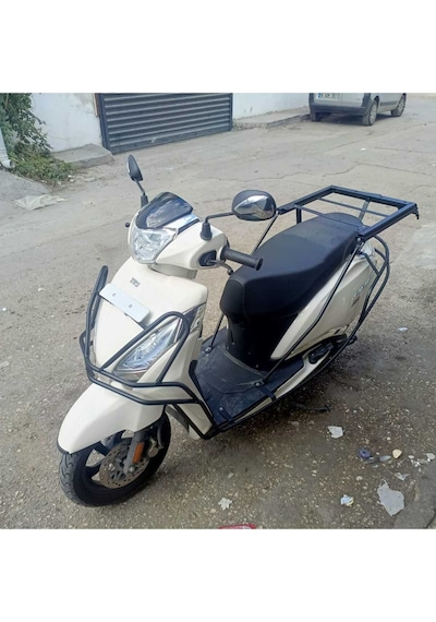 Tvs Jüpiter 125 Kızaklı Kurye Paket Çanta Demiri Özel Üretim