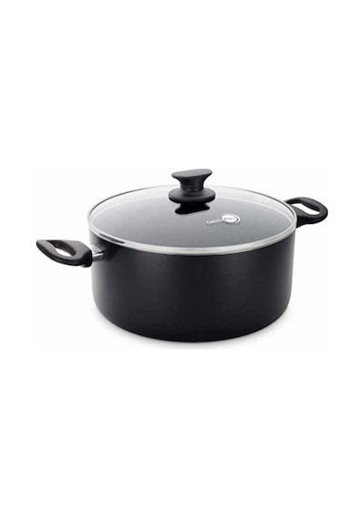 Greenpan Cambrıdge Seramik Derin Tencere 24 Cm Siyah