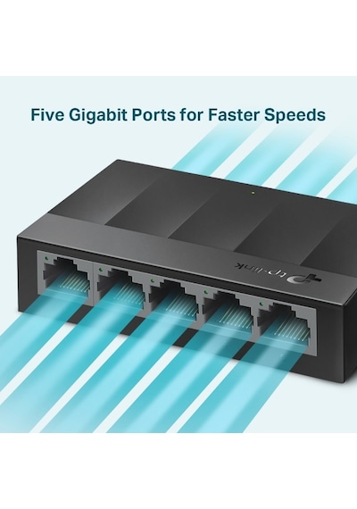 Tp-lınk 5port Ls1005g Gıgabıt Yönetilemez Switch Masaüstü-210321