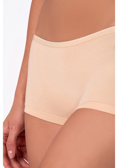 Kadın Modal Boxer Şort Ten Kompedan K23920 Ten