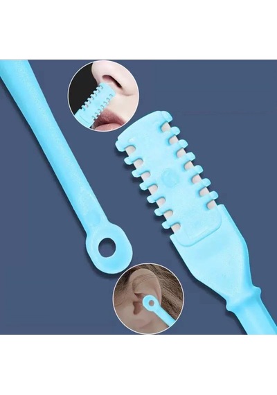 Korumalı Jilet Uçlu Burun Ve Kulak Kılı Temizleme Aparatı Acısız Ve Güvenli Tüy Alma Aparatı Pratik Plastik Kişisel Bakım Aracı Tek Kullanımlık/uzun Ömürlü Manuel Düzeltici