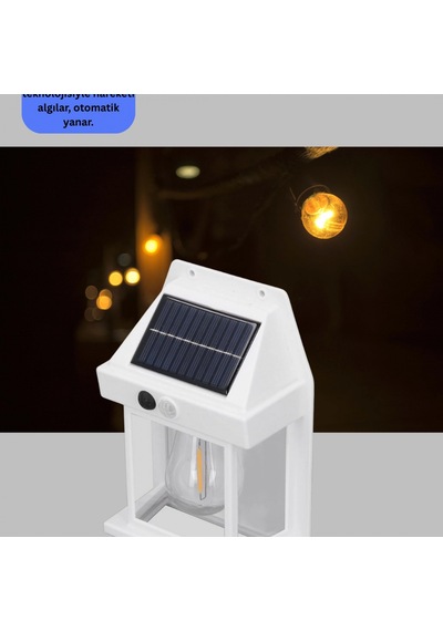 Sensörlü Solar Led Dış Duvar Aydınlatma Kablosuz Bahçe Ve Duvar Lambası