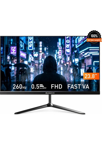 Gamebooster Lyrıs Ef26 23.8" 260hz 0.5ms Full Hd Hdmı+dp Va Gaming Monitör