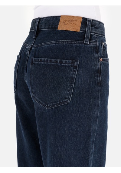 Colin's Colins Koyu Mavi Kadın Pantolon Denim