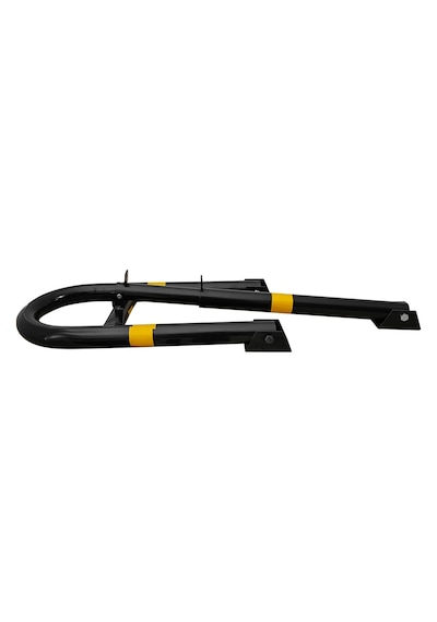 Kilitli Otopark Direği Destekli 62 Cm, Yatar U Tip Park Bariyeri-4014