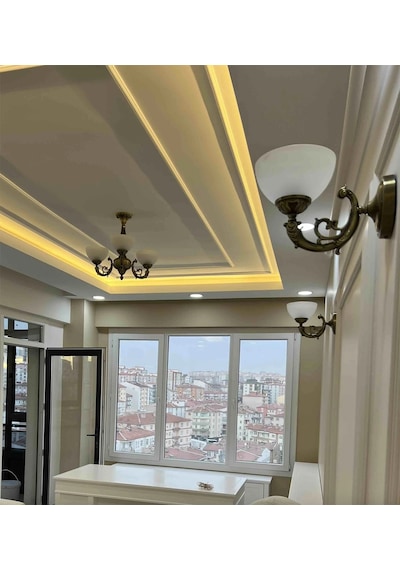 Avize Çarşısı Polo 3 Kollu Avize Eskitme