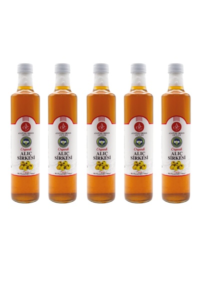 Atatürk Orman Çiftliği Alıç Sirkesi 5'li Set 500 Ml