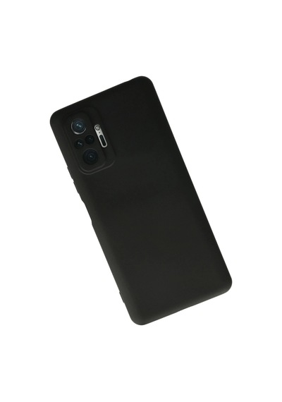 Uryport Xiaomi Redmi Note 10 Pro Kılıf Nano İçi Kadife Silikon - Siyah