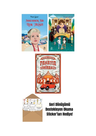 Anneannem Bir Film Yıldızı + Efes Perileri Efsanevi Yerler Serisi 3 + Panayır Sihirbazı