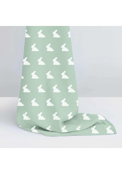 Müslin Bebek Örtüsü - Mono Lapin Matcha Green