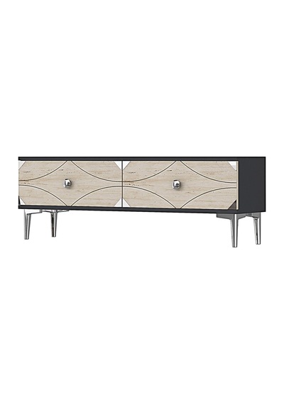 Tda1297ats - Alfa120 Duvara Montaj Tv Stand, Tv Rafı, Tv Sehpası Antrasit - Traverten - Sılver 120cm Tda1297ats - Alfa120 Duvara Montaj Tv Stand, Tv Rafı, Tv Sehpası Antrasit - Traverten - Sılver 120cm