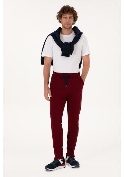 U.s. Polo Assn. Erkek Bordo Eşofman Altı 50307803-vr014 Bordo