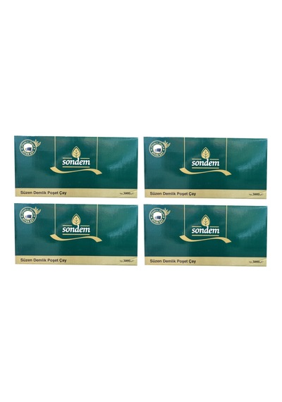 Sondem Demlik Süzen Poşet 3000 Gr X 4 Koli - 30gr' Lık Süzen Poşet Avantaj Paket