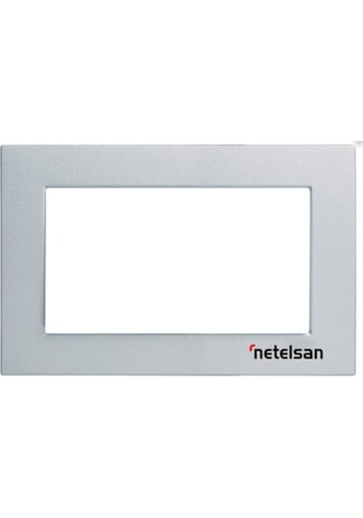 Netelsan Byobu Ikili Topraklı Priz - Çerçevesiz