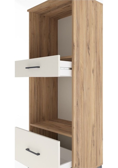Hyperion Dolap 2 Raflı 2 Çekmeceli 60x44x163 Çam-aytaşı Atlas Çam