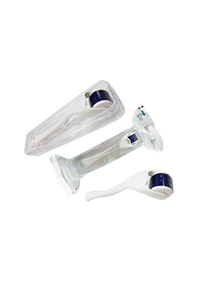 Saç Bakımı Masaj Tarağı 540 İğneli Dermaroller-white-1mm Karışık