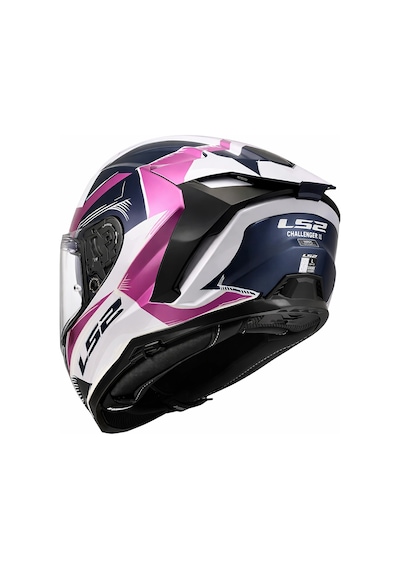 Ls2 Challenger 2 Flaman Lavanta Kask Lavanta