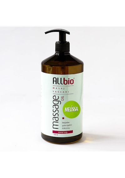 Allbio Masaj Yağı Melissa 1 L