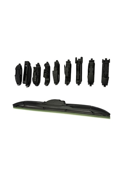10 Aparatlı Hibrit Silecek Kilitli Model 40 Cm / Cası10-40