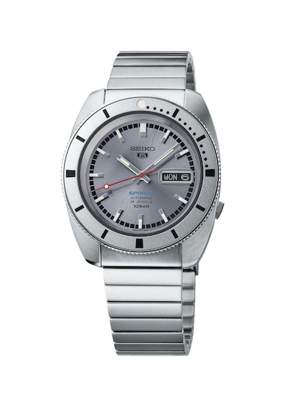 Seiko 5 Sports Srpl03k Erkek Kol Saati Gümüş