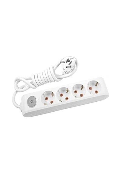 Priz Anah Top Kablolu Çarpma Karşıtı Çarpma Karşıtı Çocuk Korumalı 1 Mt 0