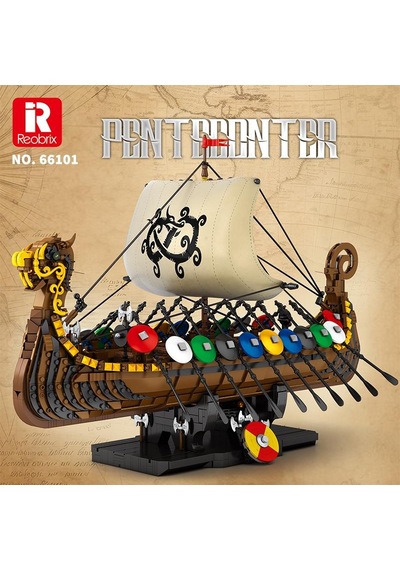 Reobrix Viking Ship 66101 Brick Yapım Seti