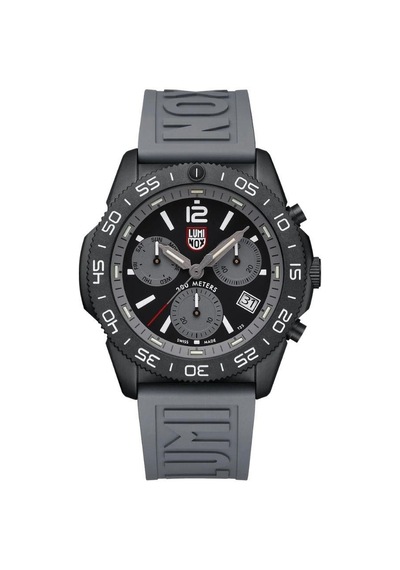 Luminox Xs.3148 Pacific Diver Chronograph İsviçre Üretimi Ronda Z60 Mekanizmalı Erkek Kol Saati Siyah