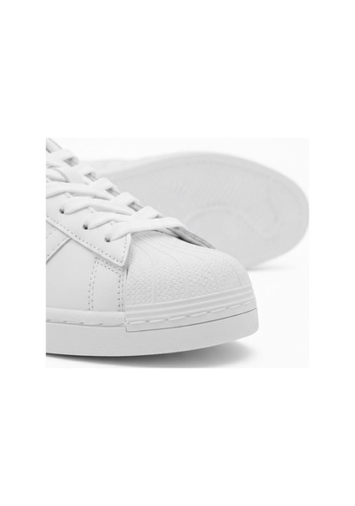 Letao Unisex Beyaz Sneaker İstiridye Burun Günlük Ayakkabı - Rahat Taban