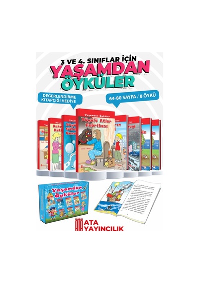 Ata Yayıncılık Yaşamdan Öyküler (2, 3 Ve 4. Sınıflar)