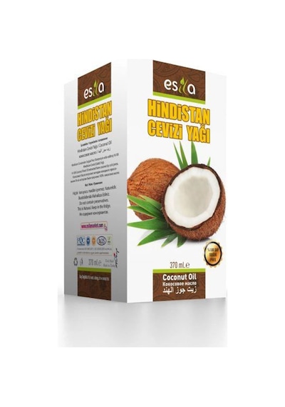 Hindistan Cevizi Yağı 370 Ml.