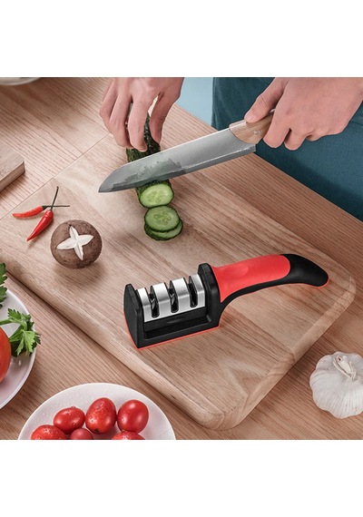 Profesyonel Bıçak Bileyici 3 Açılı Elmas El Bıçakları Bileme