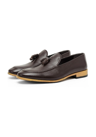 Ducavelli Tusa Hakiki Deri Erkek Klasik Ayakkabı, Loafer Klasik Ayakkabı