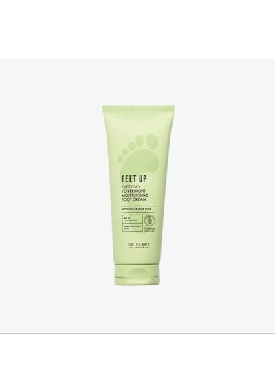 Oriflame Feet Up Everyday Avokado & Aloe Vera Gece Boyunca Nemlendirici Ayak Kremi 75 ML
