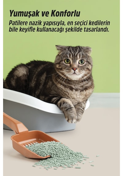 Plus Marsilya Sabunu Kokulu Tofu Kedi Kumu 7l X 2 Adet